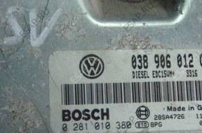 БЛОК УПРАВЛЕНИЯ AUDI SEAT SKODA VW    1.9 TDI 110