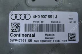 БЛОК УПРАВЛЕНИЯ AUDI   SIMOS 8.50 4H0 907 551