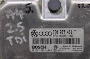 БЛОК УПРАВЛЕНИЯ Audi Skoda   ДВИГАТЕЛЕМ 8E0907401T