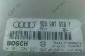 БЛОК УПРАВЛЕНИЯ AUDI VW 1.8   ДВИГАТЕЛЕМ 8D0907558T