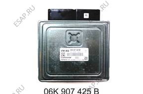 БЛОК УПРАВЛЕНИЯ AUDI VW   ДВИГАТЕЛЕМ 06K907425B