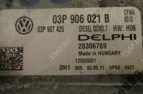 БЛОК УПРАВЛЕНИЯ AUDI VW SEAT SKODA   03P906021B