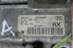 БЛОК УПРАВЛЕНИЯ AX OPEL ASTRA CORSA 0261207423 24443796