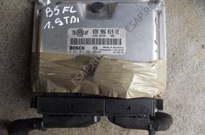 БЛОК УПРАВЛЕНИЯ B5 FL 1.9 TDI   038906019KE