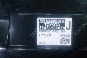БЛОК УПРАВЛЕНИЯ   BATERII AURIS II 2014 год 89681-02030