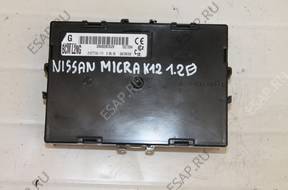 БЛОК УПРАВЛЕНИЯ   BCM 284B2BC520 NISSAN MICRA K12