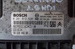БЛОК УПРАВЛЕНИЯ BERLINGO 1.6 HDI 0281012620