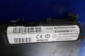 БЛОК УПРАВЛЕНИЯ БЛОК 8200433198 RENAULT GRAND SCENIC II