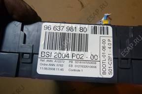 БЛОК УПРАВЛЕНИЯ БЛОК BSI 9663798180 PEUGEOT 308
