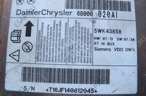 БЛОК УПРАВЛЕНИЯ /БЛОК УПРАВЛЕНИЯAIR BAG CHRYSLER 5WK43858