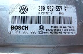 БЛОК УПРАВЛЕНИЯ /БЛОК УПРАВЛЕНИЯДВИГАТЕЛЬ 3B0907557 год, BOSCH 0261208003