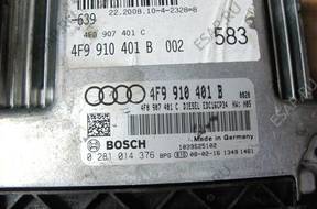 БЛОК УПРАВЛЕНИЯ /БЛОК УПРАВЛЕНИЯДВИГАТЕЛЬ 4F9910401B BOSCH 0281014376