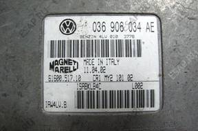 БЛОК УПРАВЛЕНИЯ /БЛОК УПРАВЛЕНИЯДВИГАТЕЛЬ MAGNETI MARELLI 036906034AE