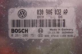 БЛОК УПРАВЛЕНИЯ /БЛОК УПРАВЛЕНИЯДВИГАТЕЛЯ 030906032AP BOSCH 0261206751