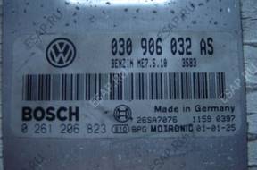 БЛОК УПРАВЛЕНИЯ /БЛОК УПРАВЛЕНИЯДВИГАТЕЛЯ 030906032AS BOSCH 0261206823