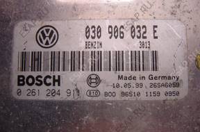 БЛОК УПРАВЛЕНИЯ /БЛОК УПРАВЛЕНИЯДВИГАТЕЛЯ 030906032E BOSCH 0261204911
