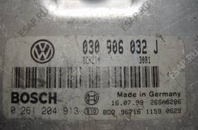 БЛОК УПРАВЛЕНИЯ /БЛОК УПРАВЛЕНИЯДВИГАТЕЛЯ 030906032J BOSCH 0261204913