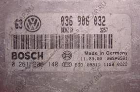 БЛОК УПРАВЛЕНИЯ /БЛОК УПРАВЛЕНИЯДВИГАТЕЛЯ 036906032 BOSCH 0261206140