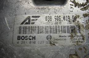 БЛОК УПРАВЛЕНИЯ /БЛОК УПРАВЛЕНИЯДВИГАТЕЛЯ 038906019FA BOSCH 0281010629