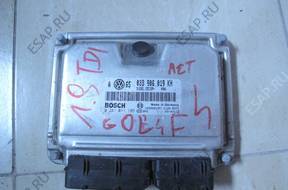 БЛОК УПРАВЛЕНИЯ  БЛОК УПРАВЛЕНИЯДВИГАТЕЛЯ 038906019KH BOSCH 0281011195