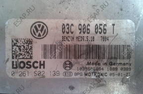 БЛОК УПРАВЛЕНИЯ /БЛОК УПРАВЛЕНИЯДВИГАТЕЛЯ 03C906056T BOSCH 0261S02139