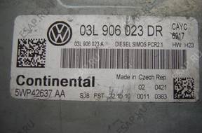БЛОК УПРАВЛЕНИЯ /БЛОК УПРАВЛЕНИЯДВИГАТЕЛЯ 03L906023DR CONTI.5WP42637AA