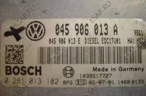 БЛОК УПРАВЛЕНИЯ /БЛОК УПРАВЛЕНИЯДВИГАТЕЛЯ 045906013A BOSCH 0281013182