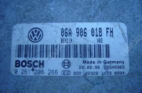 БЛОК УПРАВЛЕНИЯ /БЛОК УПРАВЛЕНИЯДВИГАТЕЛЯ 06A906018FH BOSCH 0261206266