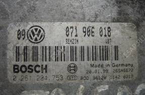 БЛОК УПРАВЛЕНИЯ /БЛОК УПРАВЛЕНИЯДВИГАТЕЛЯ 071906018 BOSCH 0261204753