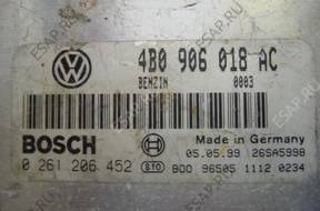БЛОК УПРАВЛЕНИЯ /БЛОК УПРАВЛЕНИЯДВИГАТЕЛЯ 4B0906018AC BOSCH 0261206452