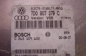 БЛОК УПРАВЛЕНИЯ /БЛОК УПРАВЛЕНИЯДВИГАТЕЛЯ 7D0907379C BOSCH 0265109602