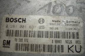 БЛОК УПРАВЛЕНИЯ /БЛОК УПРАВЛЕНИЯДВИГАТЕЛЯ 90508976 BOSCH 0281001631