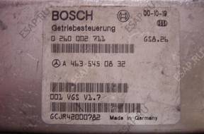 БЛОК УПРАВЛЕНИЯ /БЛОК УПРАВЛЕНИЯДВИГАТЕЛЯ A4635450832 BOSCH 0260002711