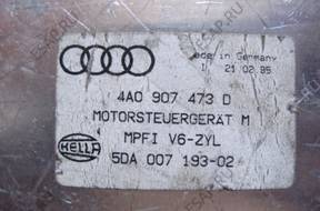 БЛОК УПРАВЛЕНИЯ /БЛОК УПРАВЛЕНИЯДВИГАТЕЛЯ AUDI 4A0907473D 5DA00719302