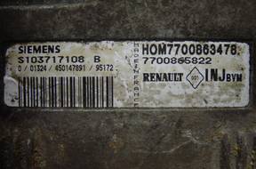 БЛОК УПРАВЛЕНИЯ /БЛОК УПРАВЛЕНИЯДВИГАТЕЛЯ RENAULT S103717108B