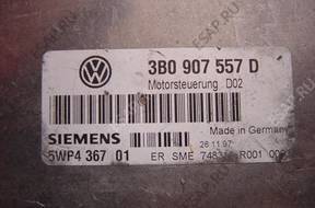 БЛОК УПРАВЛЕНИЯ /БЛОК УПРАВЛЕНИЯДВИГАТЕЛЯ simens 3B0907557D 5WP436701