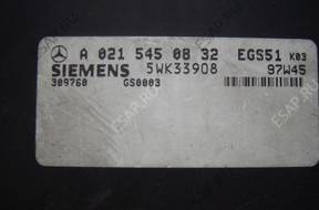 БЛОК УПРАВЛЕНИЯ /БЛОК УПРАВЛЕНИЯMERCEDES A0215450832 БЛОК УПРАВЛЕНИЯ /БЛОК УПРАВЛЕНИЯMERCEDES A0215450832