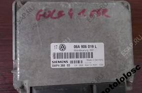БЛОК УПРАВЛЕНИЯ БЛОКА УПРАВЛЕНИЯ ДВИГАТЕЛЯ GOLF 4 1.6SR 06A90601L