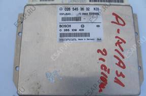 БЛОК УПРАВЛЕНИЯ БЛОКА УПРАВЛЕНИЯ MERCEDES A-KLASA 1.6 A160 ESP