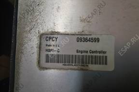 БЛОК УПРАВЛЕНИЯ БЛОКА УПРАВЛЕНИЯ OPEL VECTRA 1,6  CPCY 09364599