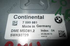 БЛОК УПРАВЛЕНИЯ   BMW 1 E87 E-87 E 87 1.6 i