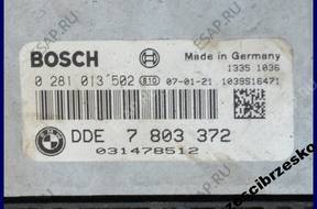 БЛОК УПРАВЛЕНИЯ BMW 3 E90 2.0 D 0281013502 DDE 7803372
