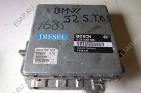 БЛОК УПРАВЛЕНИЯ BMW 5' E34 525 TDS 2.5 - BOSCH 0281001183