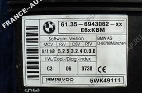 БЛОК УПРАВЛЕНИЯ BMW 530D E60   KBM 61356943062