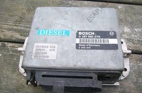 БЛОК УПРАВЛЕНИЯ    BMW E34 0281001078