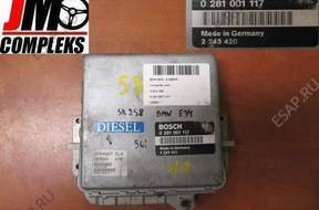БЛОК УПРАВЛЕНИЯ BMW E34   0281001117 2243420