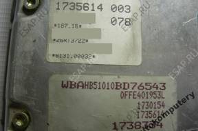 БЛОК УПРАВЛЕНИЯ BMW E34 2.0 24V 1735614 0261200405