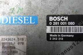 БЛОК УПРАВЛЕНИЯ BMW E34 2.4 0281001080 2242213 2243624