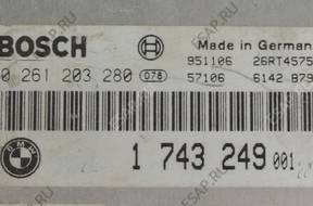 БЛОК УПРАВЛЕНИЯ   BMW E34 518i 1.8 1743249