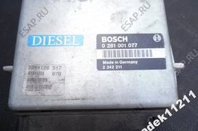 БЛОК УПРАВЛЕНИЯ BMW E34 524 2.4 TD 0 281 001 077